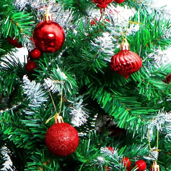 Joiedomi 36pcs Red Shatterproof Christmas Ball Ornaments 1.57in 3 Joiedomi 36pcs Red Shatterproof Christmas Ball Ornaments 1.57in