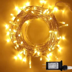 Joiedomi 100 Warm White Christmas String Lights 42.3ft