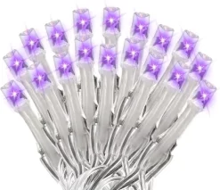 Joiedomi 100 LED Purple Christmas Light 9.84ft -Christmas Ornaments Sales Store 100 count LED Christmas Light Purple 3 600x517 1