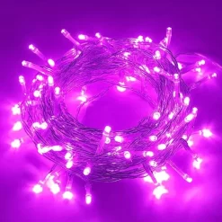 Joiedomi 100 LED Purple Christmas Light 9.84ft -Christmas Ornaments Sales Store 100 count LED Christmas Light Purple 6 600x600 1