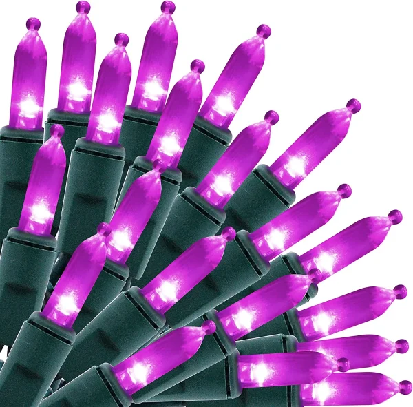 Joiedomi 100 LED Purple Christmas String Lights 5 Joiedomi 100 LED Purple Christmas String Lights - Image 3