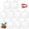 Joiedomi 10pcs Clear Christmas Ball Ornaments 3.94in 1 Joiedomi 10pcs Clear Christmas Ball Ornaments 3.94in -Christmas Ornaments Sales Store 10pcs Clear Christmas Ball Ornaments 3 7 600x580 1