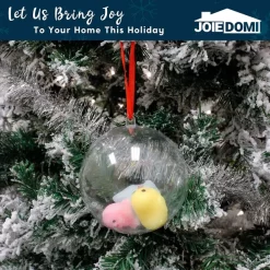 Joiedomi 10pcs Clear Plastic Fillable Christmas Balls 3.15in 11 Joiedomi 10pcs Clear Plastic Fillable Christmas Balls 3.15in -Christmas Ornaments Sales Store 10pcs Clear Plastic Fillable Christmas Balls 3 1 600x600 1