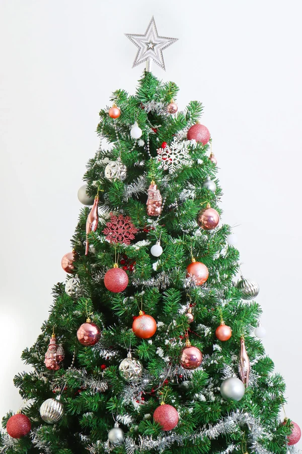 Joiedomi 110pcs Rose Gold And White Christmas Ornament Balls 7 Joiedomi 110pcs Rose Gold And White Christmas Ornament Balls - Image 5