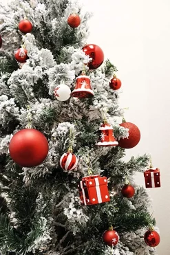 Joiedomi 112pcs Red And White Christmas Ball Ornaments -Christmas Ornaments Sales Store 112 Pcs Red and White Christmas Ornaments 5