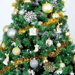 Joiedomi 112pcs Gold And Silver Christmas Ornament Balls