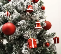 Joiedomi 112pcs Red And White Christmas Ball Ornaments
