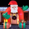 Joiedomi 11ft LED Inflatable Santa Claus With Gift Boxes Archway -Christmas Ornaments Sales Store 11ft Giant Santa Claus with Gift Boxes Archway Inflatable 1 result 600x600 1
