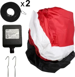 Joiedomi 11ft LED Inflatable Santa Claus With Gift Boxes Archway -Christmas Ornaments Sales Store 11ft Giant Santa Claus with Gift Boxes Archway Inflatable 5 result 600x618 1