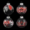 Joiedomi 12pcs Red & White Christmas Ball Ornaments 3.15in -Christmas Ornaments Sales Store 12 Pcs Christmas Ball Ornaments Red and Clear 1 result 600x600 1