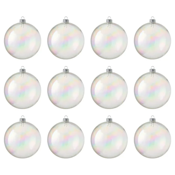 Joiedomi 12pcs Plastic Christmas Ball Ornaments With Chrome Effect 6 Joiedomi 12pcs Plastic Christmas Ball Ornaments With Chrome Effect - Image 4