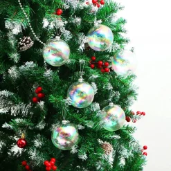 Joiedomi 12pcs Plastic Christmas Ball Ornaments With Chrome Effect 12 Joiedomi 12pcs Plastic Christmas Ball Ornaments With Chrome Effect -Christmas Ornaments Sales Store 12Pcs 3.5 Chrome Christmas Ball Ornaments 5 result 600x600 1