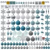 Joiedomi 130pcs Assorted Christmas Ornament Set