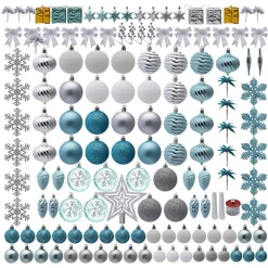 Joiedomi 130pcs Assorted Christmas Ornament Set