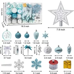 Joiedomi 130pcs Assorted Christmas Ornament Set -Christmas Ornaments Sales Store 130pcs Assorted Christmas Ornament Set 6 结果