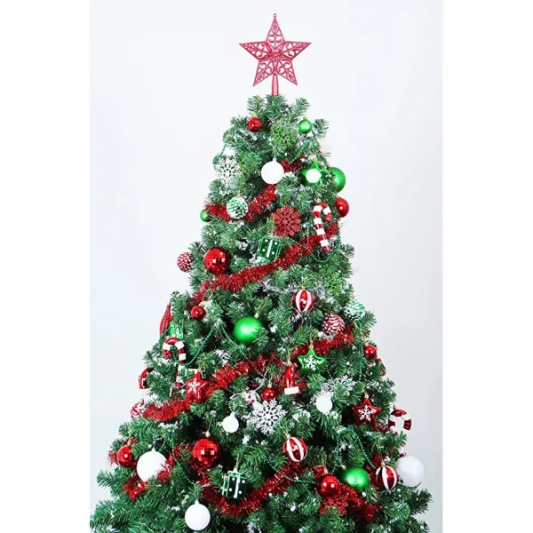 Joiedomi 132pcs Red Green White Shatterproof Christmas Ornaments 7 Joiedomi 132pcs Red Green White Shatterproof Christmas Ornaments - Image 5