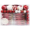 Joiedomi 133pcs Assorted Red And White Christmas Ornaments Set -Christmas Ornaments Sales Store 133pcs Assorted Red and White Christmas Ornaments Set