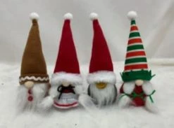 Joyin Gingerbread, Penguin, Elf And Santa Gnome Set