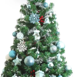 Joiedomi 157pcs Blue And White Christmas Tree Ornaments