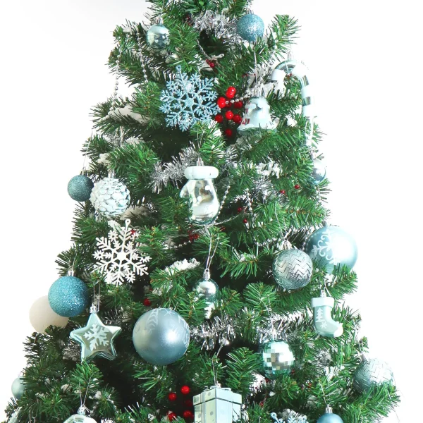 Joiedomi 157pcs Blue And White Christmas Tree Ornaments 3 Joiedomi 157pcs Blue And White Christmas Tree Ornaments