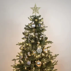 Joiedomi 157pcs Gold Silver & White Assorted Christmas Ornaments