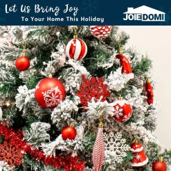 Joiedomi 157pcs Christmas Ornaments Set Decoration 12 Joiedomi 157pcs Christmas Ornaments Set Decoration -Christmas Ornaments Sales Store 157pcs Christmas Ornaments Set Decoration 5 600x600 1