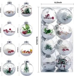 Joiedomi 16pcs Chrismas Ball Snow Filled Christmas Ornaments 10 Joiedomi 16pcs Chrismas Ball Snow Filled Christmas Ornaments -Christmas Ornaments Sales Store 16 Pcs Christmas Snow Filling Ornaments Ball Ornaments 3 result 1 600x611 1