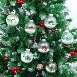 Joiedomi 16pcs Chrismas Ball Snow Filled Christmas Ornaments 11 Joiedomi 16pcs Chrismas Ball Snow Filled Christmas Ornaments -Christmas Ornaments Sales Store 16 Pcs Christmas Snow Filling Ornaments Ball Ornaments 4 result 1 600x600 1