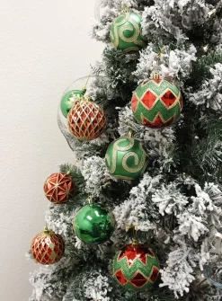 Joiedomi 16pcs Red Green & Gold Christmas Ornaments -Christmas Ornaments Sales Store 16 Pcs Red Green and Gold Christmas Ornaments 6 result 600x813 1