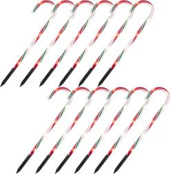 Joiedomi 12pcs Green Pathway Markers Candy Cane Light Set 17in 12 Joiedomi 12pcs Green Pathway Markers Candy Cane Light Set 17in -Christmas Ornaments Sales Store 17 Christmas Candy Cane Pathway Markers Set of 12 Thin Green 5 result 600x611 1