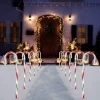 Joiedomi 6pcs Christmas Pathway Lights Candy Cane 17in -Christmas Ornaments Sales Store 17 Green Christmas Candy Cane Pathway Markers Lights with Stake Set of 12 1 result 600x600 1