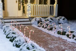 Joiedomi 6pcs Christmas Pathway Lights Candy Cane 17in 10 Joiedomi 6pcs Christmas Pathway Lights Candy Cane 17in -Christmas Ornaments Sales Store 17 Green Christmas Candy Cane Pathway Markers Lights with Stake Set of 12 3 result 600x400 1