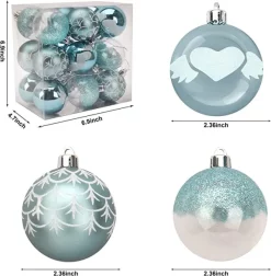 Joiedomi 18pcs Baby Blue Christmas Ornaments 2.36in 10 Joiedomi 18pcs Baby Blue Christmas Ornaments 2.36in -Christmas Ornaments Sales Store 18Pcs 6CM Christmas Ornaments with Gradient Baby Blue 1 600x611 1