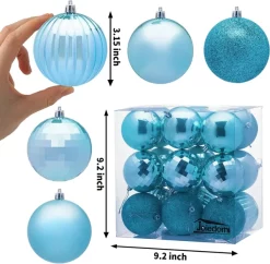 Joiedomi 18pcs Baby Blue Shatterproof Ball Ornaments 3.15in 11 Joiedomi 18pcs Baby Blue Shatterproof Ball Ornaments 3.15in -Christmas Ornaments Sales Store 18Pcs Baby Blue Christmas Ball Ornaments 3.15in 4 result 600x587 1