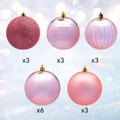 Joiedomi 18pcs Rose Gold Christmas Ball Ornaments 10 Joiedomi 18pcs Rose Gold Christmas Ball Ornaments -Christmas Ornaments Sales Store 18Pcs Christmas Ball Ornaments Rosegold 4 result 600x600 1