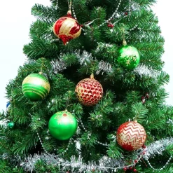 Joiedomi 18Pcs Red, Green & Gold Glitter Ball 3.15in -Christmas Ornaments Sales Store 18Pcs Red Green amp Gold Glitter Ball 3.15in 6 result 600x600 1