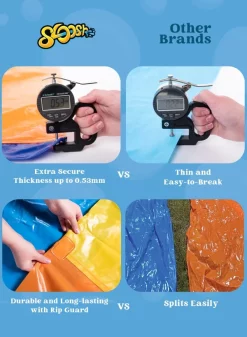 Summer/Sloosh 18ft Triple Lanes Slip Slide And 3 Boogie Boards -Christmas Ornaments Sales Store 18ft Triple Lanes Slip Slide and 3 Boogie Boards 3 result 600x818 1