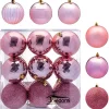 Joiedomi 18pcs Rose Gold Christmas Ball Ornaments