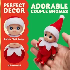 Joyin 2pcs Plush Christmas Elf Doll 10 Joyin 2pcs Plush Christmas Elf Doll -Christmas Ornaments Sales Store 2 Pcs Red Tiny Baby Elf Doll Christmas 2 结果 600x600 1