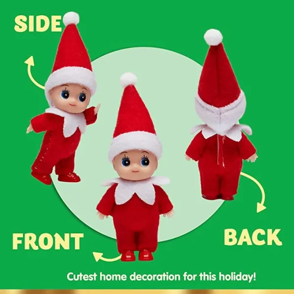 Joyin 2pcs Plush Christmas Elf Doll 8 Joyin 2pcs Plush Christmas Elf Doll - Image 6