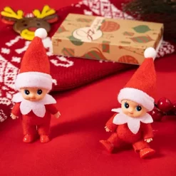 Joyin 2pcs Plush Christmas Elf Doll