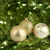 Joiedomi 24pcs Gold Christmas Ball Ornaments 2.36in