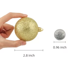 Joiedomi 24pcs Gold Christmas Ball Ornaments 2.36in -Christmas Ornaments Sales Store 2.36 Gold Baby Blue Christmas Ball Ornaments 24Pcs 4 result scaled 600x600 1