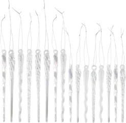 Joyin 28pcs Glass Snowflake And Icicle Christmas Ornaments 11 Joyin 28pcs Glass Snowflake And Icicle Christmas Ornaments -Christmas Ornaments Sales Store 2.4 Glass Iridescent Snowflake and Icicle Ornaments 28 Pcs 3 result 600x588 1