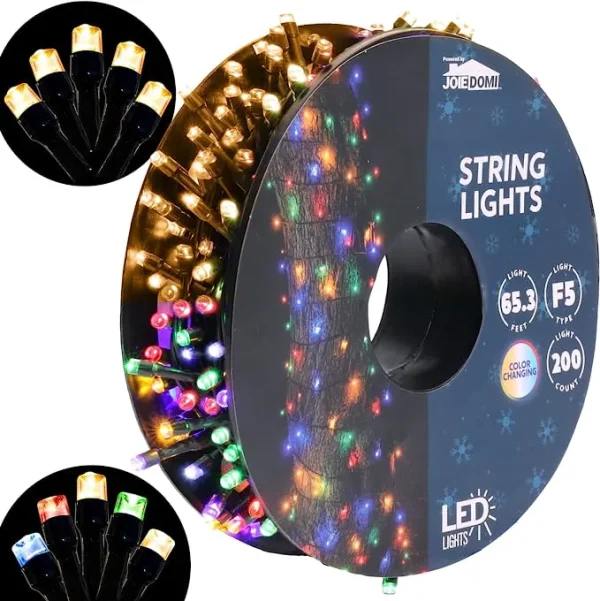 Joiedomi 200 LED Color Changing LED String Lights 3 Joiedomi 200 LED Color Changing LED String Lights