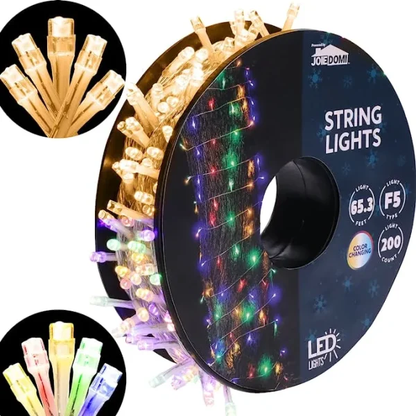 Joiedomi 200 LED Color Changing LED String Lights 4 Joiedomi 200 LED Color Changing LED String Lights - Image 2