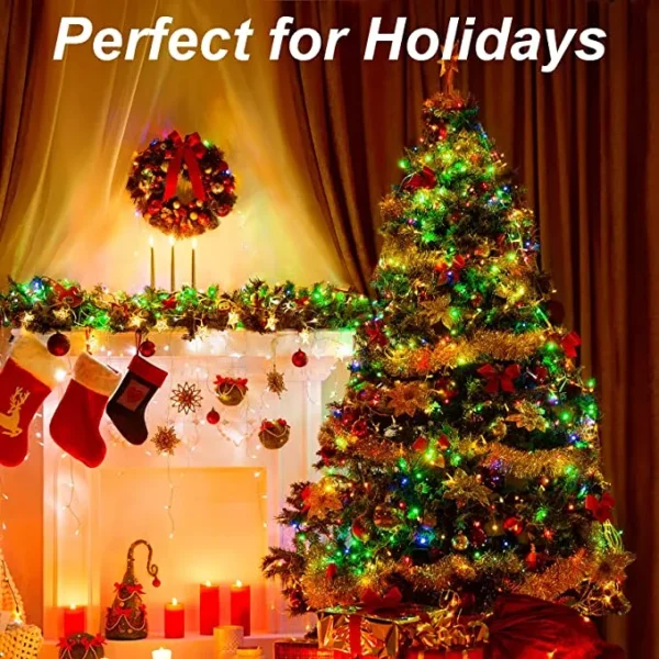 Joiedomi 200 LED Fairy Lights 66.6ft 6 Joiedomi 200 LED Fairy Lights 66.6ft - Image 4