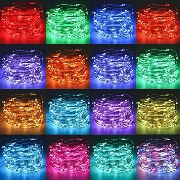 Joiedomi 200 LED Fairy Lights 66.6ft 4 Joiedomi 200 LED Fairy Lights 66.6ft - Image 2