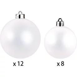 Joyin 20pcs DIY Christmas Ball Ornaments Decorating Refill Kits -Christmas Ornaments Sales Store 20Pcs DIY Christmas Ornaments 2