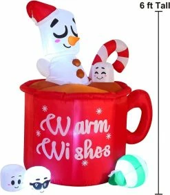 Joiedomi 6ft Tall LED Snowman Inflatable Outdoor -Christmas Ornaments Sales Store 22 71efc37c ce8a 4792 b72a 39d79a1cb3c5 600x689 1